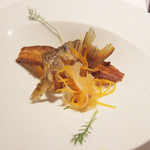 フロリレージュ - 夏休み前メニュー(7350円・サ別)の鮎のエスカベッシュ