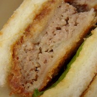 開晴亭 北山店 - ビーフミンチカツサンド