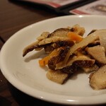 味じまん - パンチャン3、キノコのナムル的な。