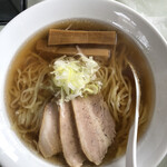 麺や大一 - 会津地鶏醤油らーめん　大盛り