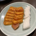 川治 - ①カラスミと大根