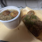 築地 銀だこ - レンジでチンして熱々でいただきます