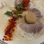 鯛白湯らーめん ○de▽ - 