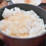 京王高尾山温泉 極楽湯 - 麦とろ飯880円