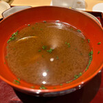 銀座 しのはら - 味噌汁