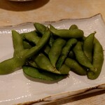 Tairyou - 茹で上げ茶豆：380円