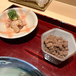 銀座 しのはら - 鯛の胡麻和え