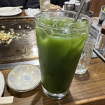 お好み焼き 福竹 - 抹茶割り