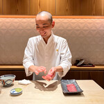 銀座 しのはら - 寿司職人