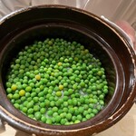 銀座 しのはら - うすい豆のご飯