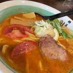 自家製麺 麺屋 利八 - 完熟トマトラーメン　1,100円