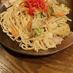 島おでん たから - 宮古そば焼きそば(ニンニク塩)