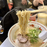 長浜屋台 やまちゃん - シメのラーメン