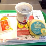 McDonald's - ソーセージマフィンセット 420円(税込)(2023年4月21日撮影)