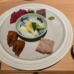 タンしゃぶ処 うし彦馬彦 - 前菜