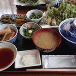 ペンション はなのや - 山菜ずくし、ボリュームはんぱない