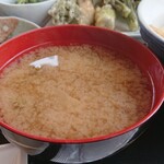 ペンション はなのや - お味噌汁は具なし？
