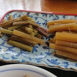 ペンション はなのや - わらびにフキ