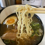 Gyuu Suji Nikomi Nagomi - 岡山県のヒロセ製麺所の細ちぢれ麺