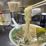 中華そば 髙はし - 麺