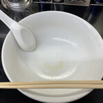 中華そば 髙はし - ご馳走様でした！