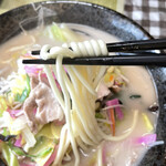 すだち - ちゃんぽんの麺