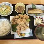 多加箸 - トリ唐揚げセット定食①