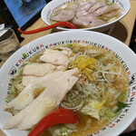 どうとんぼり 神座 - 息子はチャーシュー麺