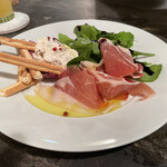 trattoria ABBIOCCO - Adult Cheese Sticks and Prosciutto