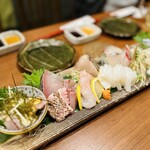 酒楽遊膳 えびす 警固本通り店 - 刺し盛り