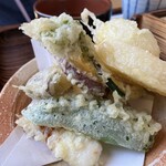 しずく庵 - 天ぷら