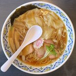 手打ち中華 麺匠 ぜん - ワンタン麺 (大盛り) 1150円