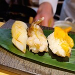 Sushidokoro Noge Matsukaze - この時期だから？貝類が本当に美味しかった　シャリも小ぶりでお米が美味しい