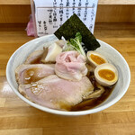 麺屋 しん蔵 - 田舎の醤油 800円  チャーシュー 250円  味玉 100円