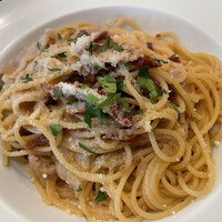 メルジェリーナ - 平日ランチパスタ1200円　選べるパスタから豚肉のパスタ