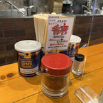 中華そば専門　田中そば店 仙台長町店 - 特製唐辛子