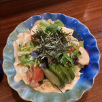 おいしん坊翼 - 豆腐サラダ
