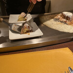 Vin樹亭 - 取り分けてくれますよ