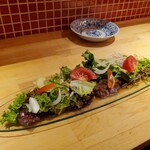 7FUKU - 牛もも肉のたたきおろしソース