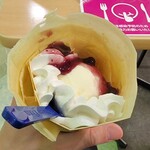 ディッパーダン - 料理写真:アイスブルーベリー