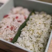 宗胡 - 梅のご飯と青菜のご飯