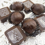 トゥールダルジャン - 食後のプティフール（ショコラ）