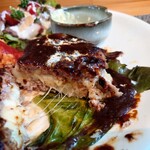 GOHAN-YA あたしんち - ハンバーグ断面