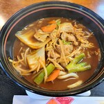 満寿美 - 肉みそうどん　800円