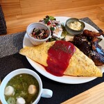 GOHAN-YA あたしんち - お任せプレート1,800円(税込)。