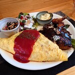 GOHAN-YA あたしんち - お任せプレート1,800円(税込)。