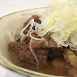 Yakiniku Mampuku - 黒毛和牛 牛スジ煮込み（味噌味ベース） 600円