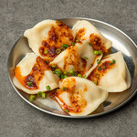 Delicious and spicy drooling soup Gyoza / Dumpling