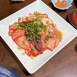 三酉屋 - 鯨ベーコンポン酢748円