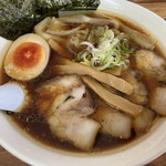 郡山駅前ラーメン 角麺 - 特製ブラック
